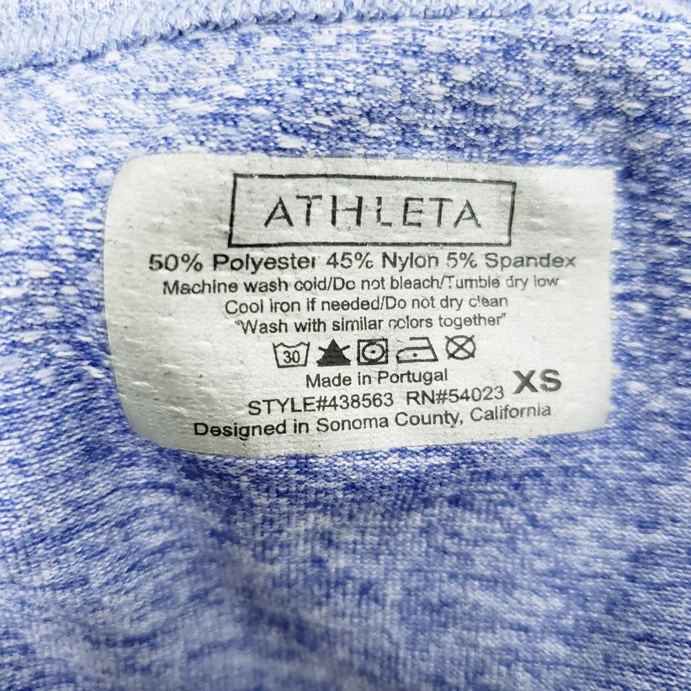 Athleta Fastest Track Tshirt Short Sleeve Women's Size S - Picture 6 of 8
